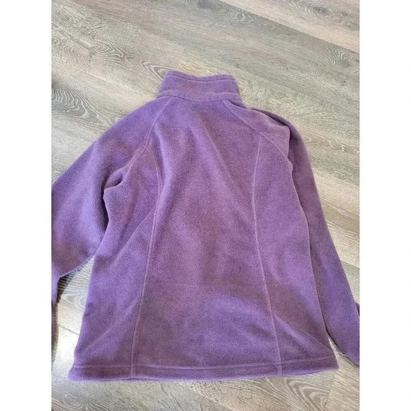 Columbia‎ Fleece Jacket size large purple #5 - Picture 3 of 4
